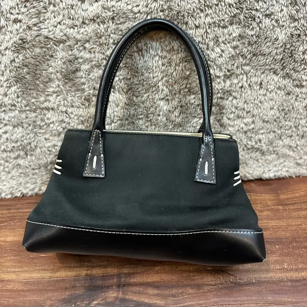 Nine West Little Black Purse Handbag Satchel 90s Y2K